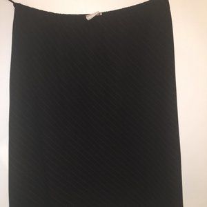 R&K Womens Size 10 Below Knee Elastic Waist Skirt